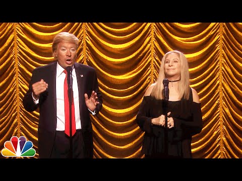 , title : 'Barbra Streisand Duets with Donald Trump'
