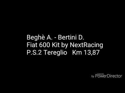 43° Rally del Ciocco Beghè - Bertini Fiat 600 Kit