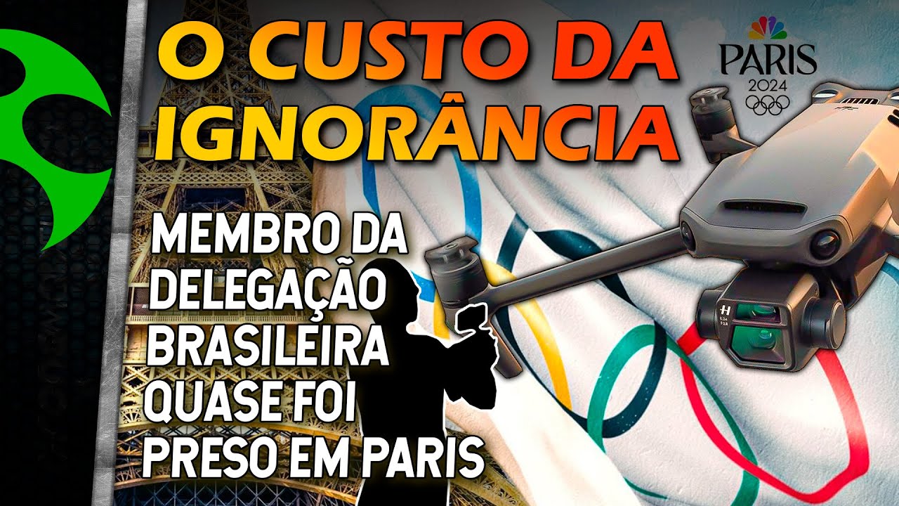 Tentou VOAR de DRONE na VILA OLÍMPICA mas FEZ TUDO ERRADO