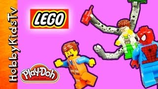 Emmet and SPIDER-MAN Meet Doc Octopus by HobbyKidsTV