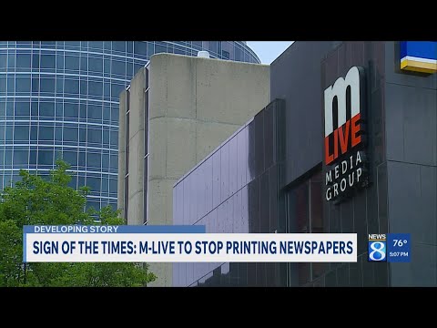 Sign of the times: M-Live to stop printing newspapers
