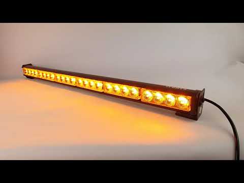 Проблесковая балка Samrai 23-6A, 66,5 см, 14 режимов,  односторонняя, магнитные крепления