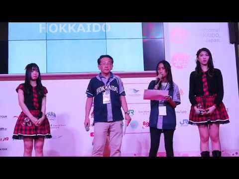 Yupi & Shani JKT48 share their experiences in Hokkaido @ Japan Travel Fair 2019