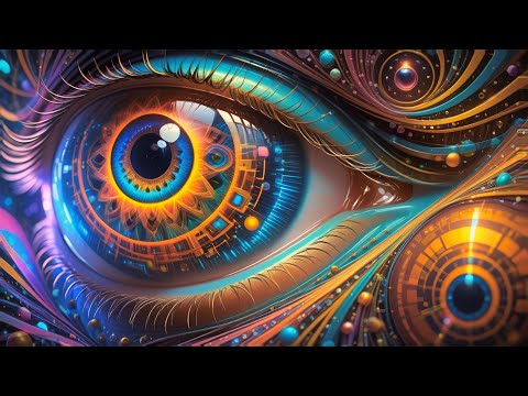 Nexxus 604 - Rainbow Universe - Psychedelic trance mix 2024 • (4K AI animated music video)