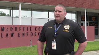 WATCH: Deputy gives update on McDuffie County escapee