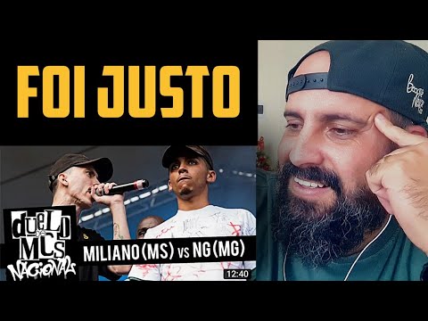 Miliano (MS) vs NG (MG) [FINAL] - Duelo de MCs Nacional 2018 | Psicologia Rap REACT