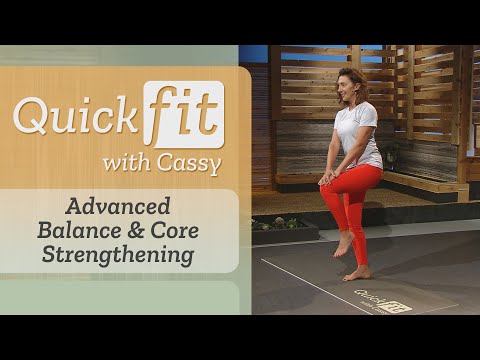 Advanced Balance & Core Strengthening | Quick Fit with Cassy