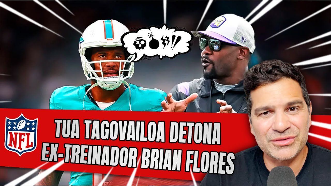 Tua Tagovailoa não poupa palavras em críticas ao Brian Flores. Quem tá certo?