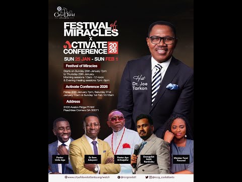 Activate Conference 2026 || Day 3 || Pastor Joe Tarkon || Pastor Ayo Oritsejeafor