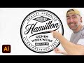 How To Create A Vintage Badge Logo In Adobe Illustrator