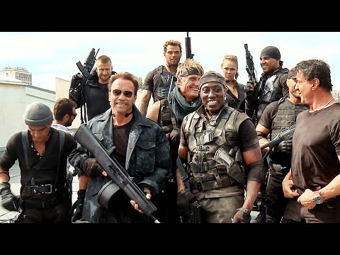 THE EXPENDABLES 3 Behind The Scenes #10 (2014) Action, Sylvester Stallone