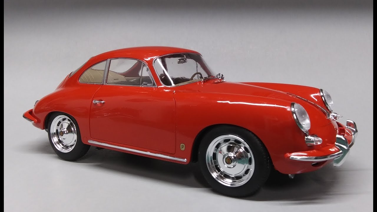 Revell Germany 1959 Porsche 356 B Coupe 1/16 Scale Model Kit Build Review 07679