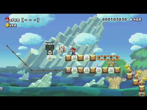 FRUIT ENERGIST ~ Easy 100 Mario Challenge - Super Mario Maker - No Commentary 1bs