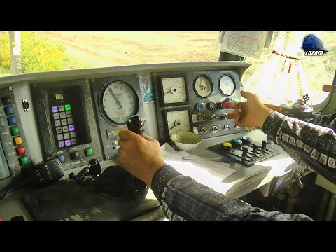 🚊060-EA Train Driver - On The Way with a Passenger Train 🚊 La Drum cu un Tren de Călători