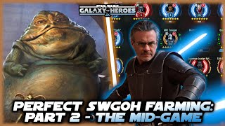 The Perfect Farming Guide for Star Wars Galaxy of Heroes - Part 2: The Mid-Game!