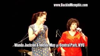 Wanda Jackson & Imelda May, Central Park, NYC