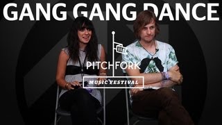 Gang Gang Dance - Interview - Pitchfork Music Festival 2011