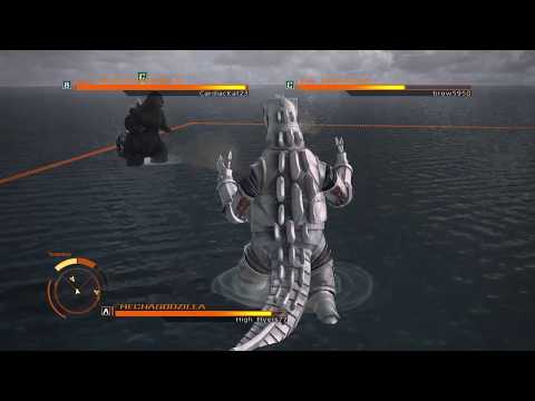 GODZILLA PS4: MechaGodzilla 1974 vs Heisei Godzilla vs SpaceGodzilla
