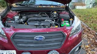 Subaru Outback Oil On Top Of Motor It's Not A Pressure Switch It's a Cam Seal