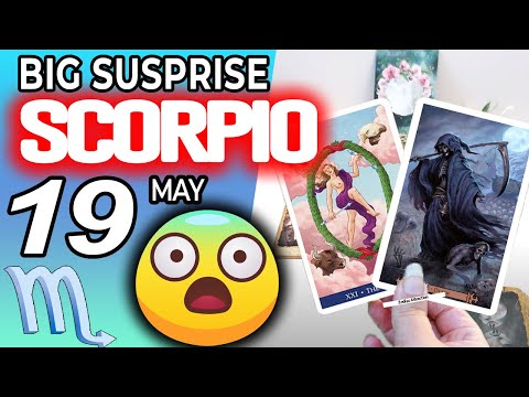 Scorpio ♏️ 😨 BIG SUSPRISE 😨 Horoscope for Today MAY 19 2022♏️Scorpio tarot may 19 2022