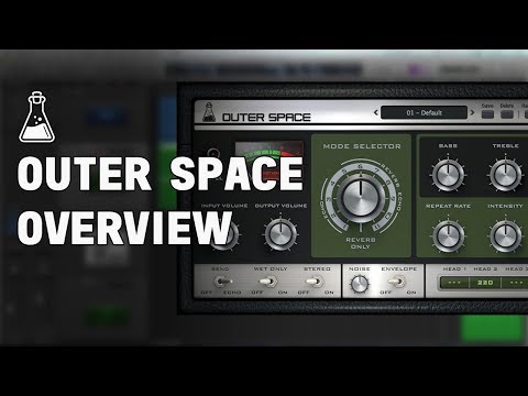 Outer Space - Tape Echo / Space Echo Plugin (Overview) - AudioThing