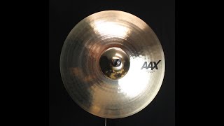 Video thumbnail for Sabian 20" AAX X Plosion Ride - 2358g by The Drum Shop - Portland, Maine