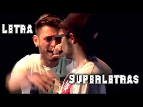 Blon Vs Zasko Final Barcelona - Letra - Audio Del Publico