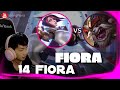 🔴 14 Fiora vs Kled 1v9 (2000 LP Fiora) - 14 Fiora Guide
