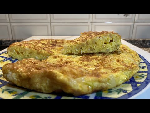 Potato and Onion Omelette - Potato and Onion Omelette - Omelette