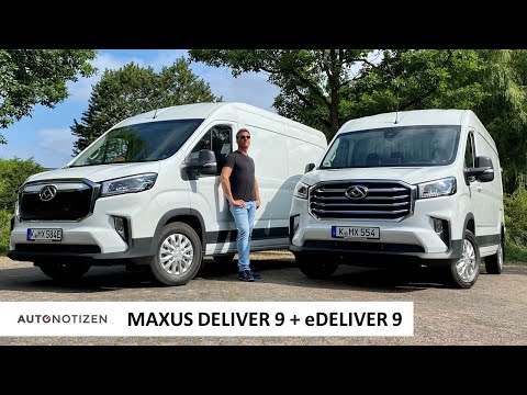 Maxus Deliver 9 und eDeliver 9: Kastenwagen aus China, auch für Camping-Ausbau? Test | Review | 2021