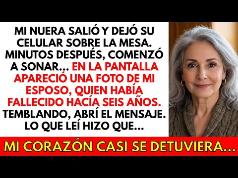 El celular de mi nuera sonó… ¡y era el número de mi esposo fallecido hace seis años!