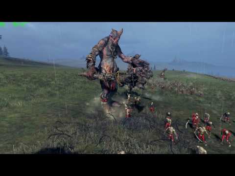 Total War: Warhammer - 6,000 Zombies vs Chaos Giants (Performance Test #5)