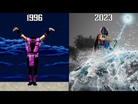 Rain All Victory Poses Evolution - Mortal Kombat (1996-2023) 4K
