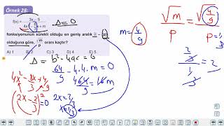 Eğitim Vadisi AYT Matematik 14.Föy Türev 2 Konu Anlatım Videoları