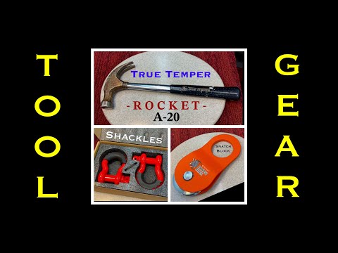 True Temper Rocket Hammer Restoration- New Shackle and Snatch Block.