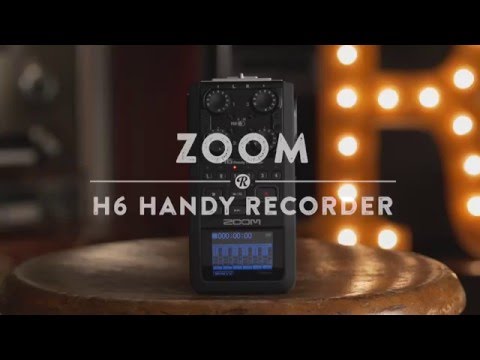 Zoom H6 All Black 6 Track Portable Digital Recorder With XYH-6 image 7