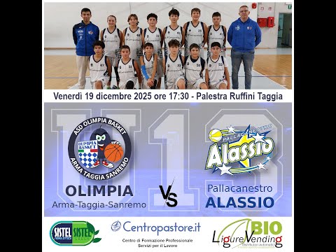 U13: Olimpia Basket vs Pallacanestro Alassio - 19/12/2025