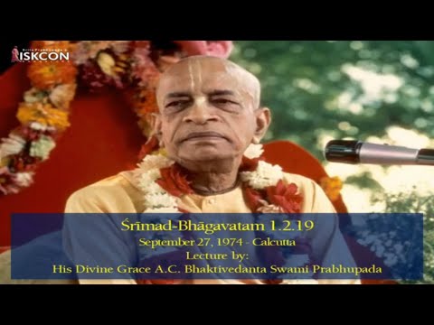 Srimad Bhagavatam I HDG Srila Prabhupada I SB 1.2.19 I 23.01.2021