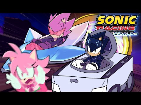 Sonic Racing With @gamescage & @emzberry in Crossworlds!