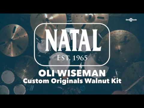 Natal Originals Walnut - The Natal Flagship Drum Kit with Oli Wiseman, part 1 | Gear4music demo