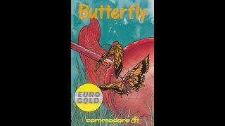 Commodore 64 Tape Loader Euro Gold Butterfly (German) 1986