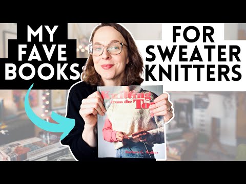 4 MUST-HAVE Books for Sweater Knitters 📚 #knittingpodcast