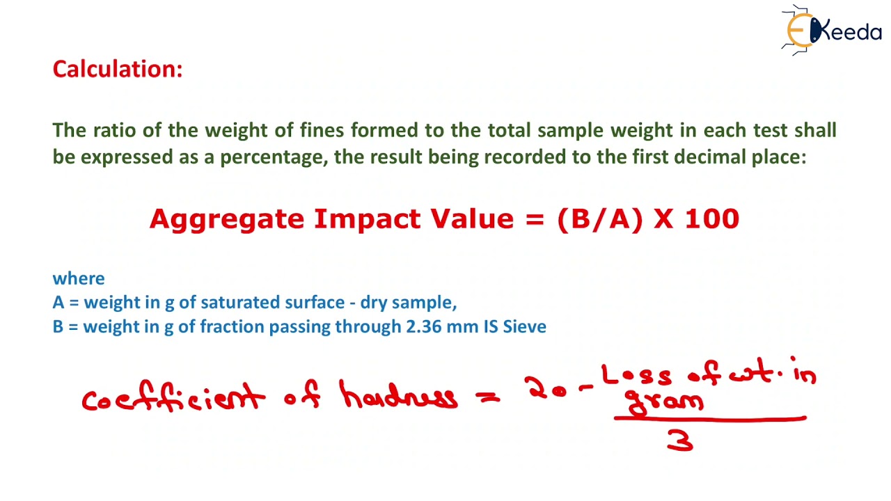 Impact Test, Shape Test, Soundness Test - Highway Materials - Transportation Engineering - I