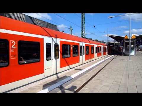 München: Ausfahrt eines ET423 am Hirschgarten