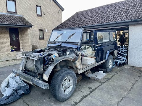 Restoring a 27 year old Landrover Defender 300tdi PT2 - Fixing the Rotten Doors