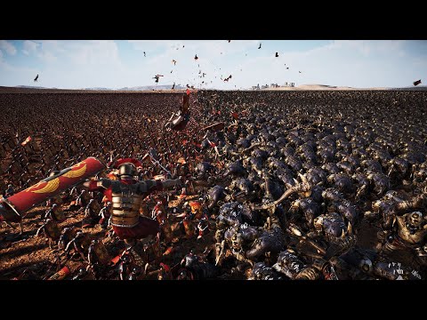 Can 100.000 Trolls defeat a + 1 MILLION Roman Army ?  Ultimate Epic Battle Simulator 2 - UEBS 2