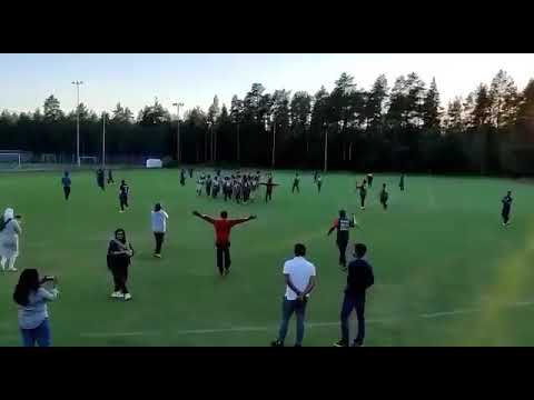 Finn-Bangla cricket tournament 2022. Champion 🏆 Kokkola team winning moment's