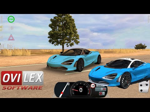 Real Driving Sim vs Driving School Sim 2020 -Mclaren 720s Top Speed Comparison