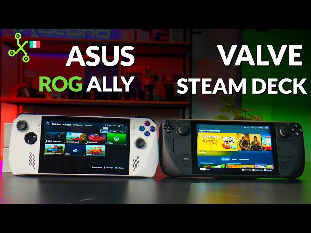 ASUS ROG ALLY llega a MÉXICO, la PROBAMOS y comparamos con STEAM DECK