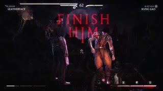 How to Perform the Leatherface Pit Stage Fatality in MKX (See Description)